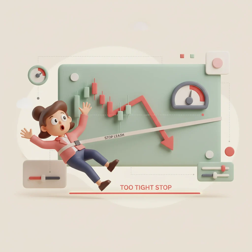 too tight of a stop loss